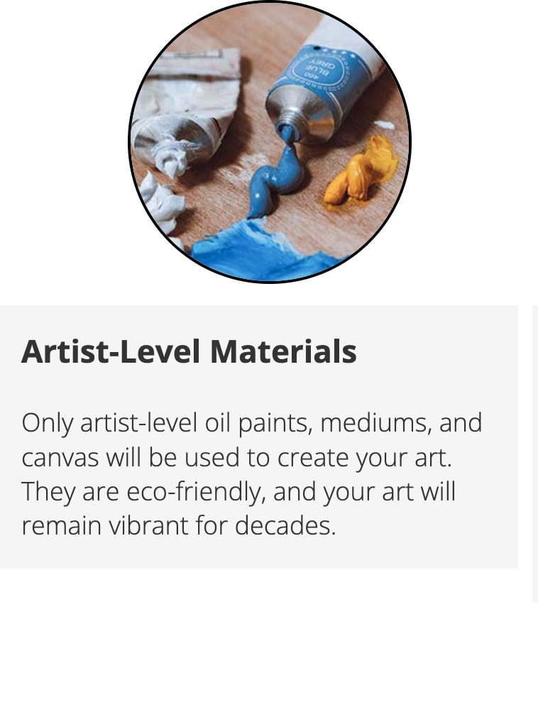 artist-grade materials