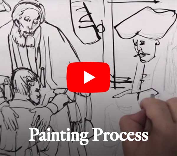 painting process