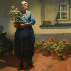 Firmin Baes reproduction paintings