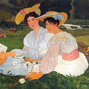 Ernest Bieler reproduction paintings
