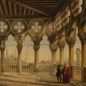 Architecture reproduction paintings