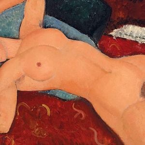 Nude reproduction paintings