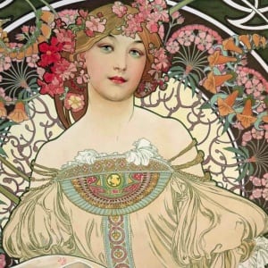 Art Nouveau reproduction paintings