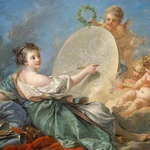 Rococo reproduction paintings