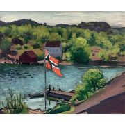 Hesnes and the Norwegian Flag