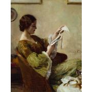 Young Woman Reading