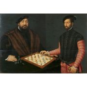 Jean-Frédéric de Saxe Playing Chess with a Spanish Nobleman