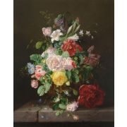 A Flower Still Life with Roses