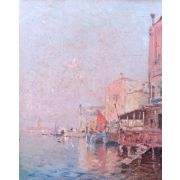 A Quay in Venice - a study