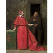 Cardinal Richelieu in a Conversation with a Monk