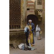 Merchant before the Sabil of Nafisa al-Bayda, Cairo