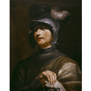 Young Man with a Helmet