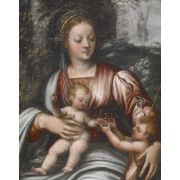 Madonna and Child with St. John the Baptist