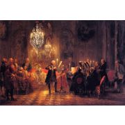The Flute Concert of Frederick the Great at Sanssouci