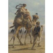 A Bedouin Family Crossing the Desert