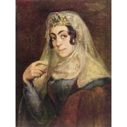 A portrait of a Georgian woman