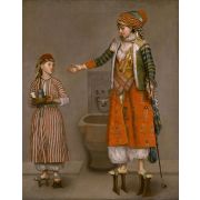 A Frankish Woman and Her Servant