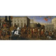 Triumphal entry of Constantine in Rome