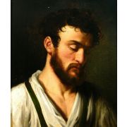 Portrait of a bearded young man