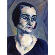 Expressionist Portrait of a Woman