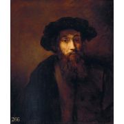 A Bearded Man in a Cap (after Rembrandt)