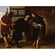 Christ and Two Followers on the Road to Emmaus