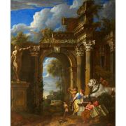 A Ruined Classical Archway