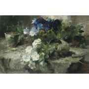 White and Blue Violets