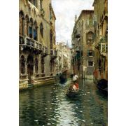 A Family Outing on a Venetian Canal