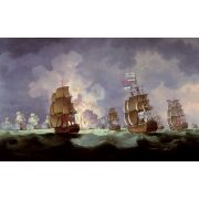 Engagement Between Sir George Brydges Rodney and the Spanish Squadron Near Cape St. Vincent