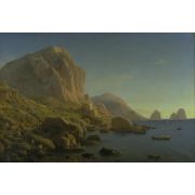 A Rocky Coast, Capri: Soon after Sunrise
