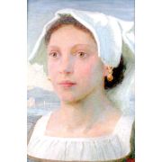 A Breton Peasant Girl