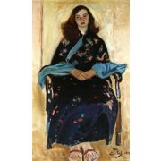 A Woman in a Kimono