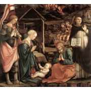 Adoration of the Child with Saints