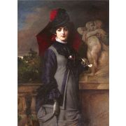 Portrait of a Young Woman with a Parasol