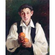 Boy with Oranges