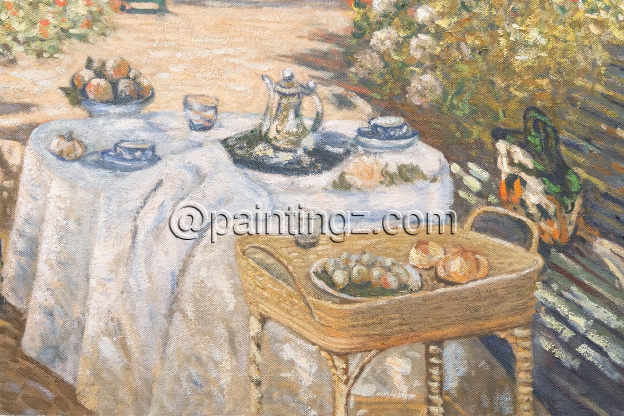 Panneau Decoratif, Monet Reproduction in Detail